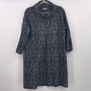 Tyler Boe Kim Balmoral Navy Dress